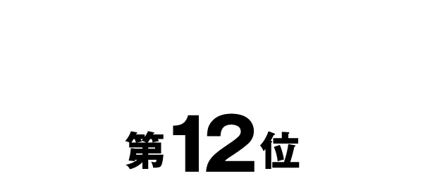 第12位