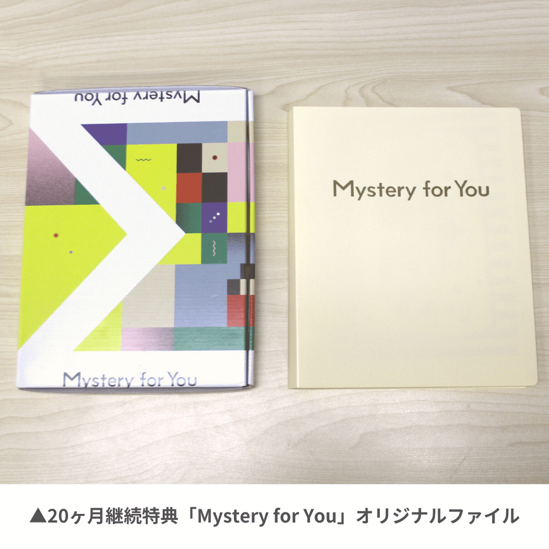 SCRAP » Blog Archive » 【毎月届く謎の定期便、Mystery for You】20