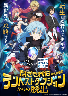 リアル脱出ゲーム×転生したらスライムだった件『閉ざされたテンペストダンジョン（異世界迷宮）からの脱出』